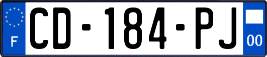 CD-184-PJ