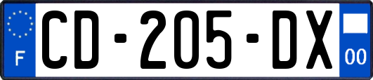 CD-205-DX