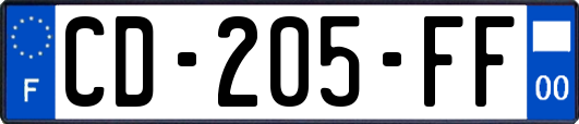 CD-205-FF