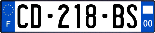 CD-218-BS