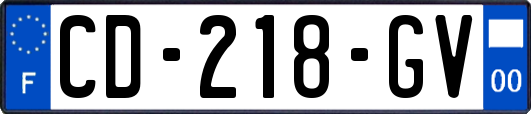 CD-218-GV