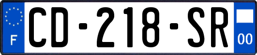 CD-218-SR