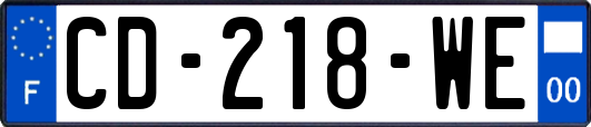 CD-218-WE