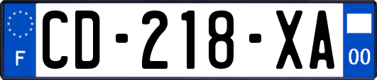 CD-218-XA