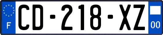 CD-218-XZ