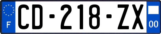 CD-218-ZX