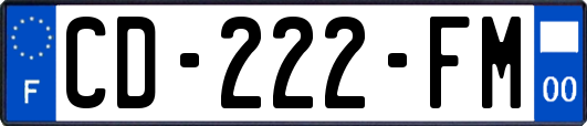 CD-222-FM