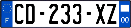 CD-233-XZ
