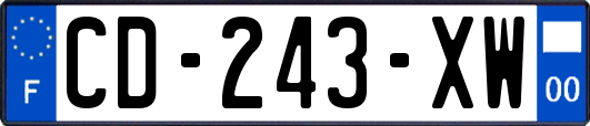 CD-243-XW