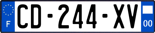 CD-244-XV