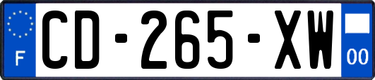 CD-265-XW
