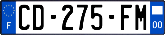 CD-275-FM