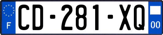 CD-281-XQ
