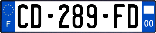 CD-289-FD