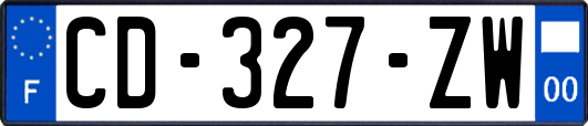 CD-327-ZW