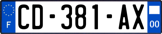 CD-381-AX