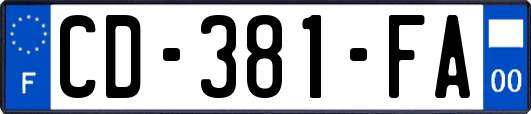 CD-381-FA