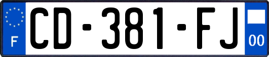 CD-381-FJ