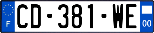 CD-381-WE