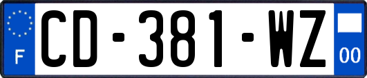 CD-381-WZ