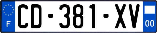 CD-381-XV