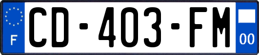 CD-403-FM