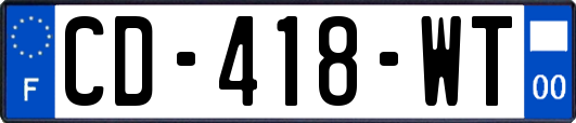 CD-418-WT