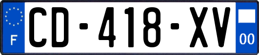CD-418-XV