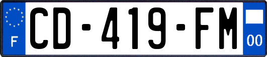 CD-419-FM