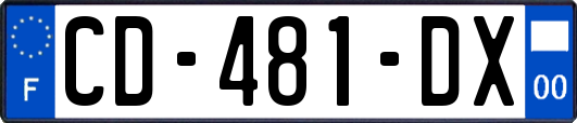 CD-481-DX