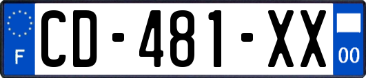 CD-481-XX