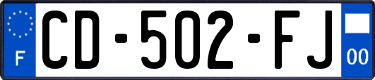 CD-502-FJ