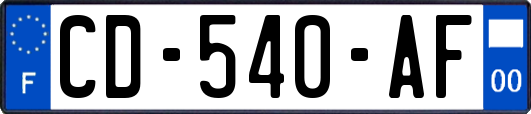 CD-540-AF