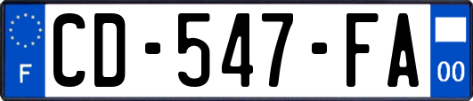 CD-547-FA