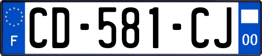 CD-581-CJ