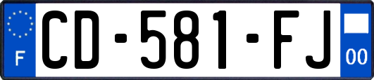 CD-581-FJ
