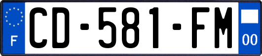CD-581-FM