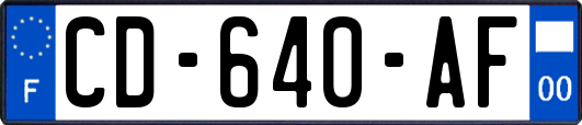 CD-640-AF