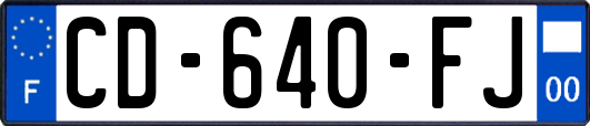 CD-640-FJ