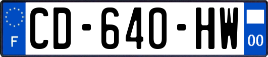 CD-640-HW