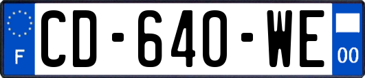 CD-640-WE