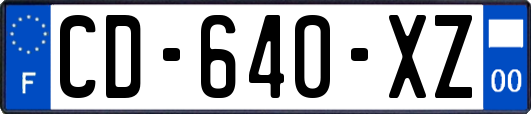 CD-640-XZ