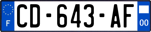 CD-643-AF