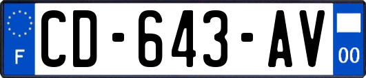 CD-643-AV
