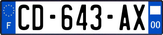 CD-643-AX