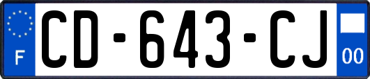 CD-643-CJ