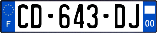 CD-643-DJ