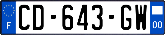 CD-643-GW