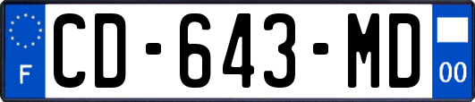 CD-643-MD