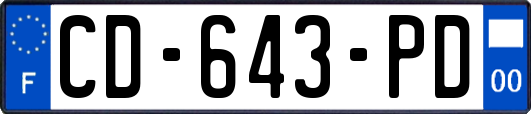 CD-643-PD